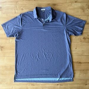 Peter Millar Summer Comfort Pineapple Print Golf Polo Men’s XXL